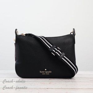 NWT Kate Spade New York Rosie Small Leather Crossbody in Black